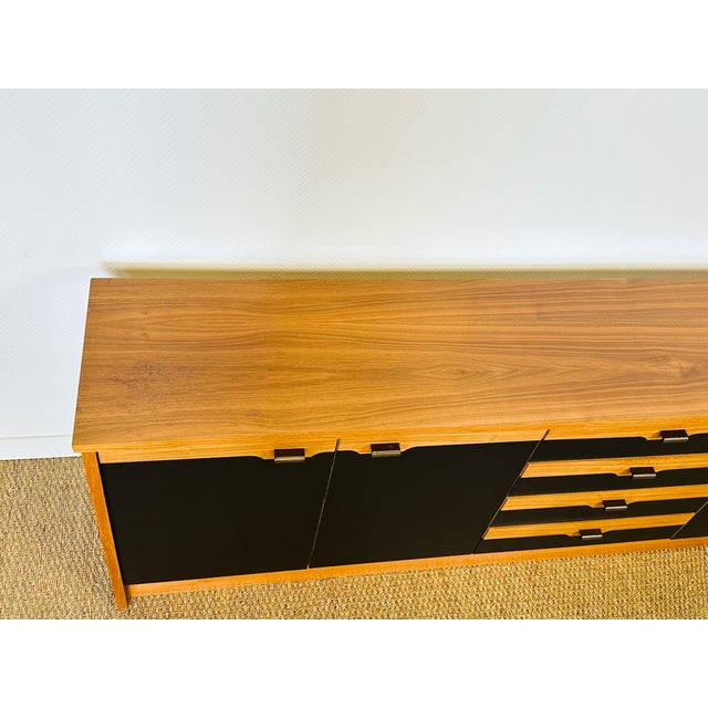 1970s Vintage Scandinavian Teak Sideboard, 1970 For Sale - Image 5 of 13