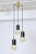 1960s Pendant Lamp with 3 Globes by Gino Sarfatti for Seguso, 1960 For Sale - Image 5 of 8
