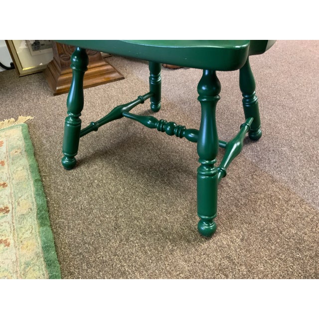 Wood 20th Century Ethan Allen Windsor Chair For Sale - Image 7 of 9