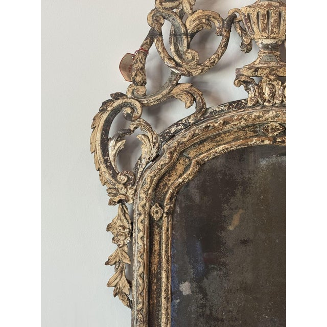 18th C Italian Rococo Paraclose Mirror For Sale In New Orleans - Image 6 of 6