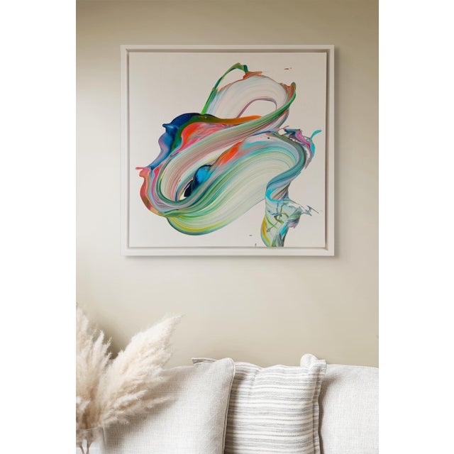 Size without the frame: 70 x 70 cm (27,5 x 27,5 in) Size including the frame: 72 x 72 cm (28.3 x 28.3 in) Barcelona based...