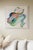 Size without the frame: 70 x 70 cm (27,5 x 27,5 in) Size including the frame: 72 x 72 cm (28.3 x 28.3 in) Barcelona based...