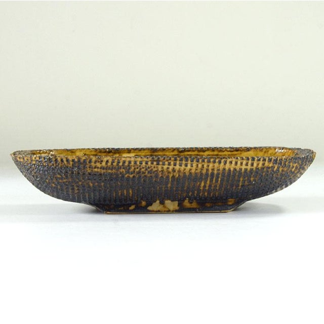 1960s Brutalist Ceramic Dish from Agu Reuver Holland, 1960s For Sale - Image 5 of 11