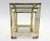 Italian Brass & Smoked Glass Nesting Tables, Set of 3 For Sale - Image 3 of 11