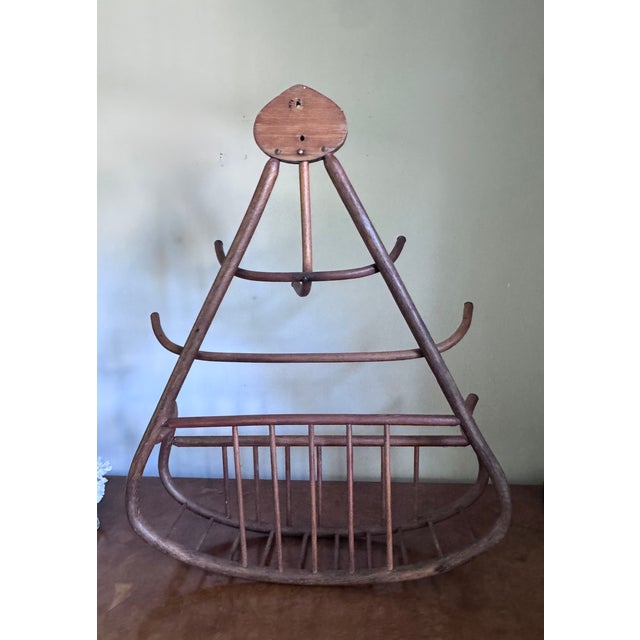 Vintage Bentwood Hat and Coat Rack, Early 20th Century For Sale - Image 9 of 9