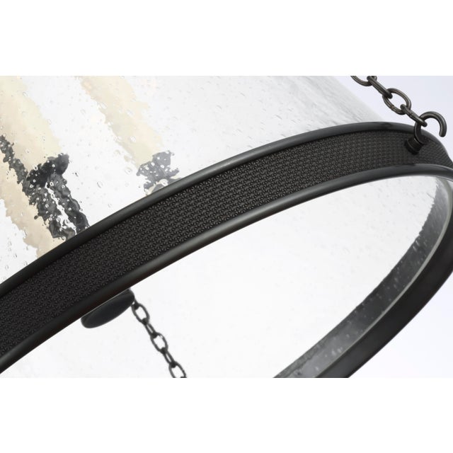 Traditional Marie Flanigan for Visual Comfort Signature Reese 20" Pendant in Bronze with Clear Restoration Glass For Sale - Image 3 of 5