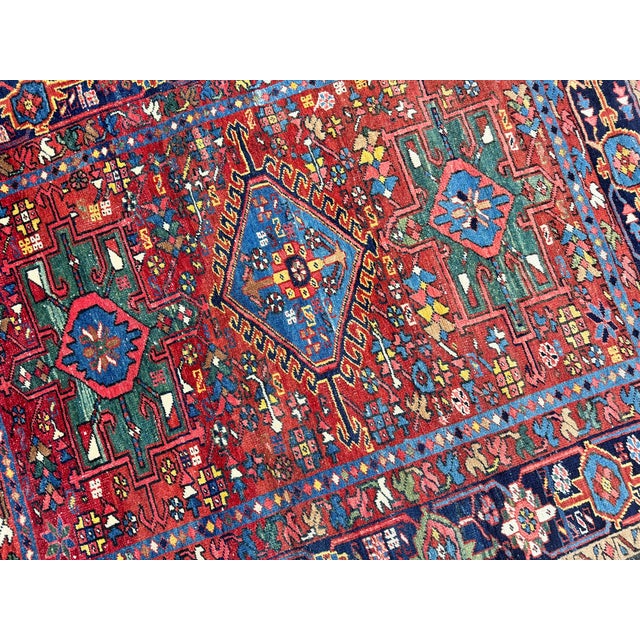 Antique Heriz Rug, 1890s For Sale - Image 11 of 18