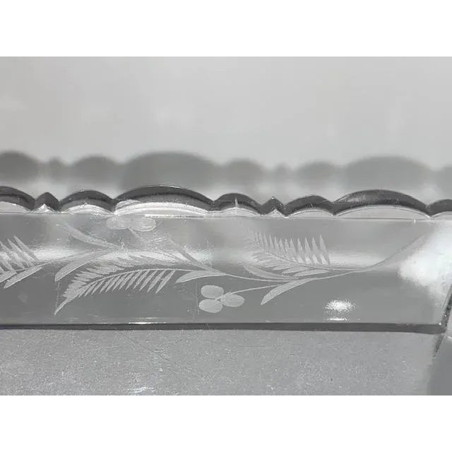 Shabby Chic Antique Early 20th Century McKee & Brothers Candy Tray For Sale - Image 3 of 9