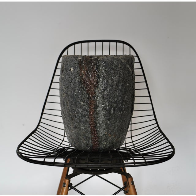 Ceramic Mid 20th Century Crucible Planter Pot Vessel For Sale - Image 7 of 8