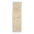 1970s Vintage Handmade Wool Cotton Turkish Cream Area Rug For Sale