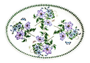 Portmeirion Botanic Garden Platter - Clematis Florida Virgins Bower