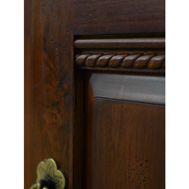Wood Ethan Allen British Classics 2 Piece Bookcase For Sale - Image 7 of 18