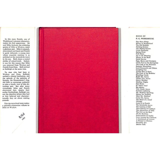 WODEHOUSE, P.G. [190] pp. Herbert Jenkins 1953 First Edition 7 1/2" x 5 1/4" Jacket design by Spence An early Wodehouse...