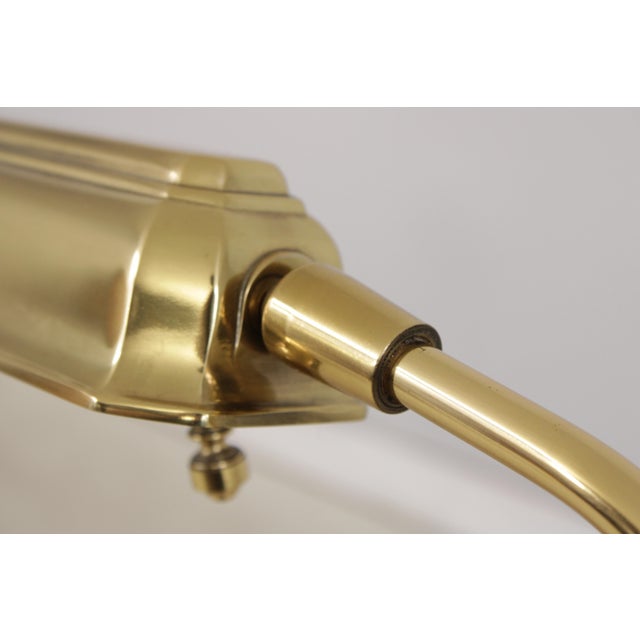 1980s 1980s Mid-Century Modern Adjustable Brass Floor Lamp For Sale - Image 5 of 13