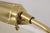 1980s 1980s Mid-Century Modern Adjustable Brass Floor Lamp For Sale - Image 5 of 13