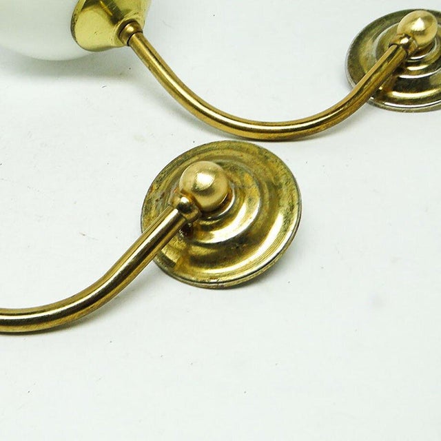 Art Deco Sconces, Poland, 1950s, Set of 2 For Sale - Image 4 of 9