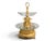 French Empire Gilt Bronze and Cut Glass Centrepiece Set, 1810, Set of 3 For Sale - Image 12 of 18