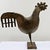 1940's French Folk Art Welded Sheet Iron 21" Tall Chicken Sculpture For Sale In Miami - Image 6 of 12
