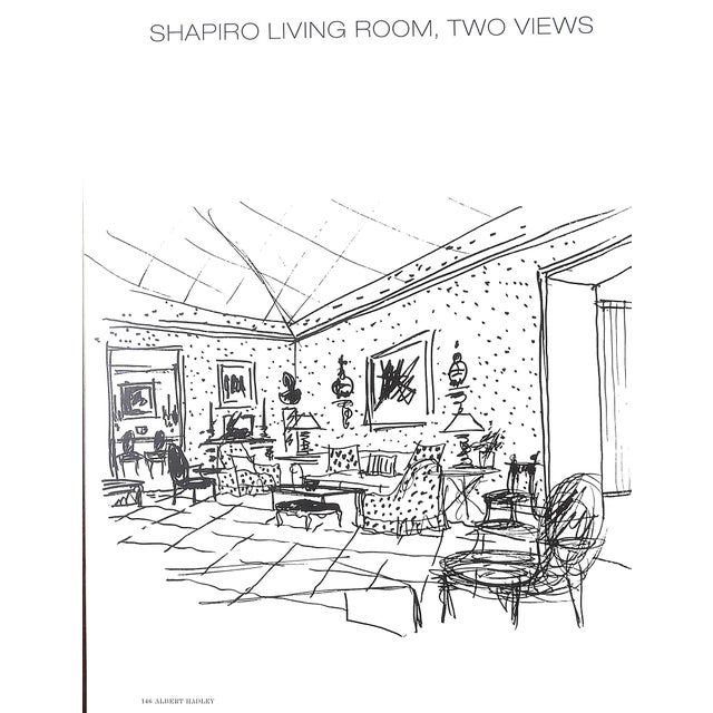 Paper "Drawings and the Design Process - Albert Hadley" 2004 Hadley, Albert (Inscribed) For Sale - Image 7 of 17