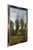 Vintage L. Stephano impressionist oil painting featuring a pastoral country farmhouse / cottage scene with tall airy...