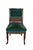 Victorian Antique Victorian Eastlake Carved Mahogany Tufted Velvet Parlor Side Chair For Sale - Image 3 of 18