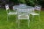 Mid 20th Century Molla Wrought Iron, Glass Top Table, Four Chairs, 1940s For Sale - Image 5 of 12
