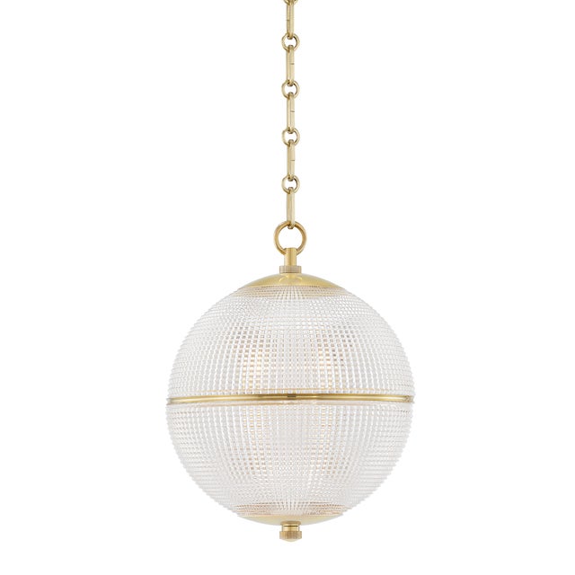 Designed by Mark D. Sikes for Hudson Valley Lighting Width/Diameter: 13.00" Height: 16.75" Backplate/Canopy/Base: 6.25"...