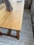 Golden Oak Farmhouse Table, 1970s For Sale - Image 13 of 18