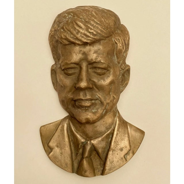 1960s 1960s President John Kennedy Bronze Bust For Sale - Image 5 of 5