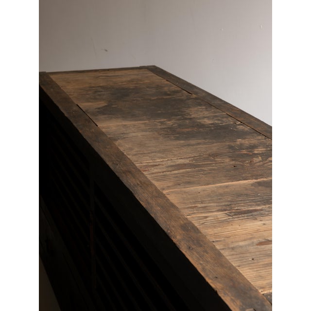 Japanese Antique Large Tansu 1860s-1900s / Sideboard Wabi Sabi For Sale - Image 18 of 18