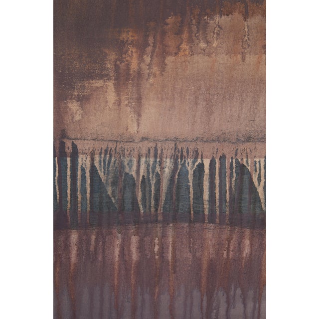 "Volcanic Monochrome 11" - Large Abstract Acrylic Painting by Simon Findlay For Sale - Image 9 of 17