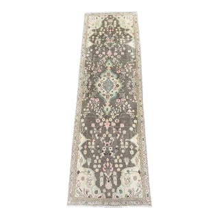Turkish Vintage Rug 2'9" x 8'10" For Sale