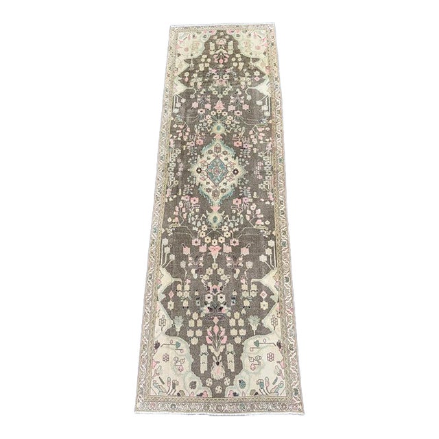 Turkish Vintage Rug 2'9" x 8'10" For Sale