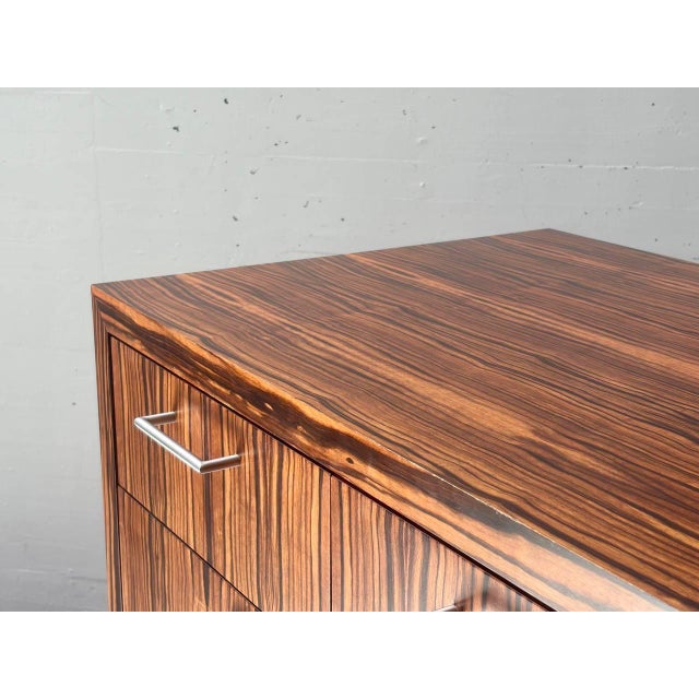Vintage Sideboard with Makassar Veneer, 1990s For Sale - Image 9 of 13