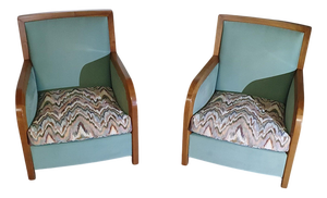 Harmonica Armchairs from Molteni, 1980s, Set of 2