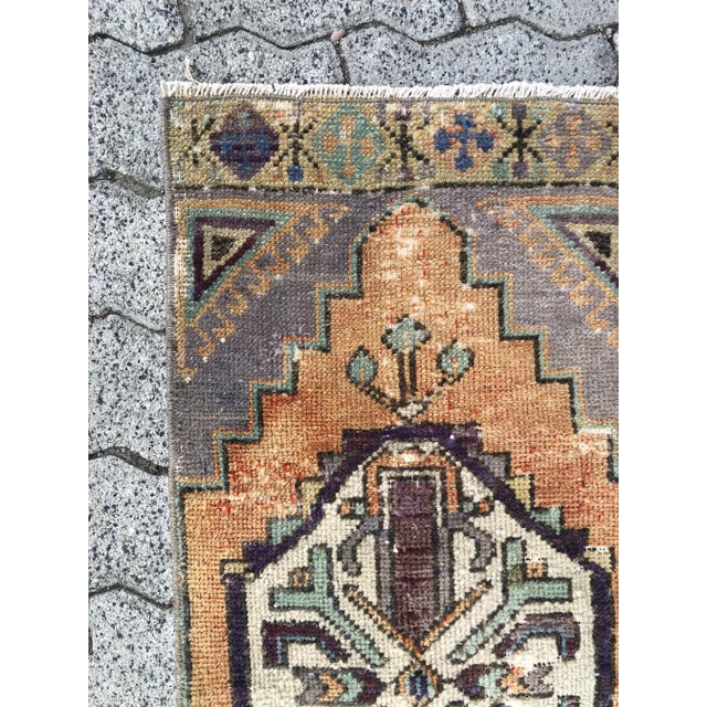 Turkish Handmade Turkish Floor Rug For Sale - Image 3 of 6