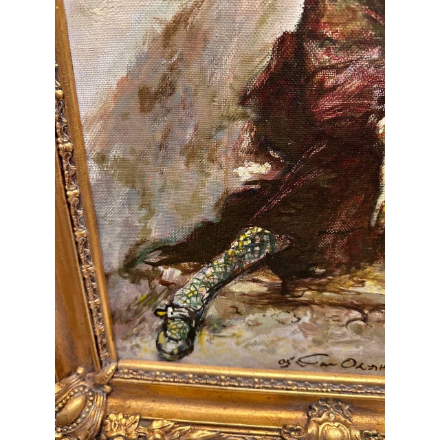 2000 - 2009 Artist Andrey Smolyak, Yellow Flowers 2005, Modern, Original Handmade For Sale - Image 5 of 6