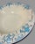 Large Late 20th Century Hand Painted Pottery Blue & White Center Piece Bowl Made in Italy For Sale - Image 4 of 10