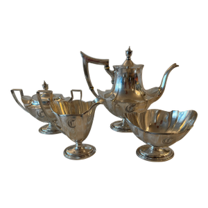 Early 20th Century Gorham Plymouth Sterling Silver 4-Piece Tea Set – 1566g