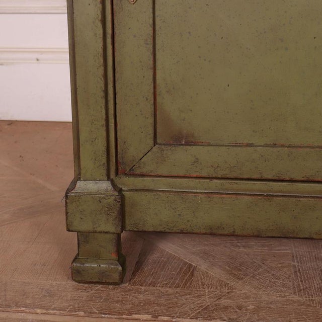 French Nightstands with Faux Marble Top, Set of 2 For Sale - Image 4 of 15