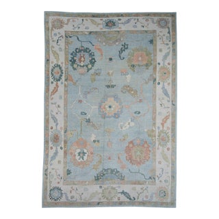 Turkish Oushak Rug 12'10" x 18'9" #20441 For Sale