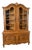 Vintage Louis XVI French Oak Display Cabinet For Sale
