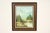A beautiful original framed abstract mountain river scene landscape oil painting In the manner of Bob Ross Signed by...