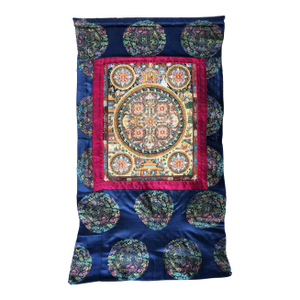 1900's Museum Piece Tibet Sino Tibetan Hand Painted Buddhist Thangka