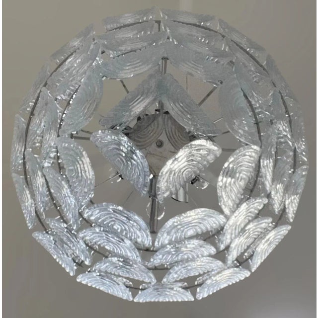 1960s Curve Chandelier For Sale - Image 6 of 13