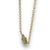 Early 21st Century Classic Bezeled 14k Yellow Gold 1.24ct Natural Diamond Necklace For Sale - Image 5 of 6