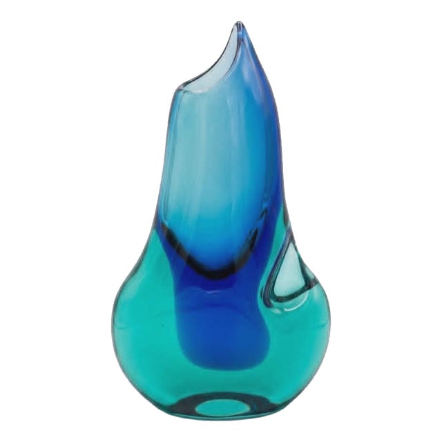Vase Bohemian Vase from Železny Brod, 1960s For Sale