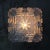 1960s Mid-Century Clear Glass Sconces Flush Mounts For Sale - Image 5 of 8