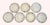Minton Minton English Fine Bone China Plates - Set of 7 For Sale - Image 4 of 11