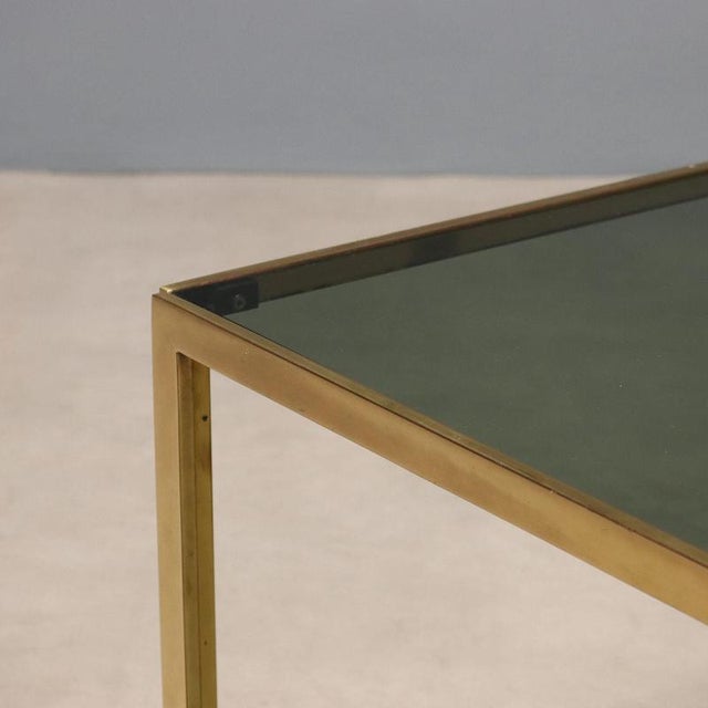 Vintage Glass Coffee Table, 1970s For Sale - Image 3 of 8